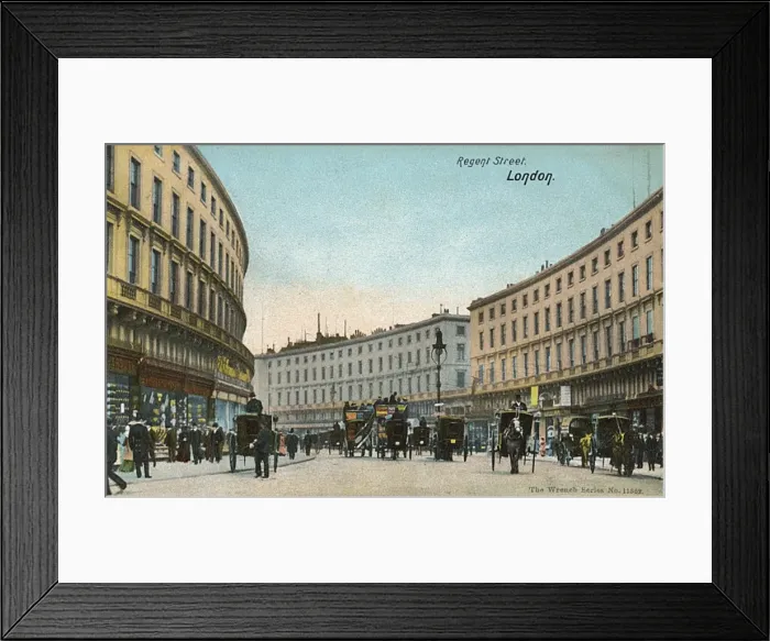 Framed Print : London, England - Regent Street Framed Print : London, England - Regent Street