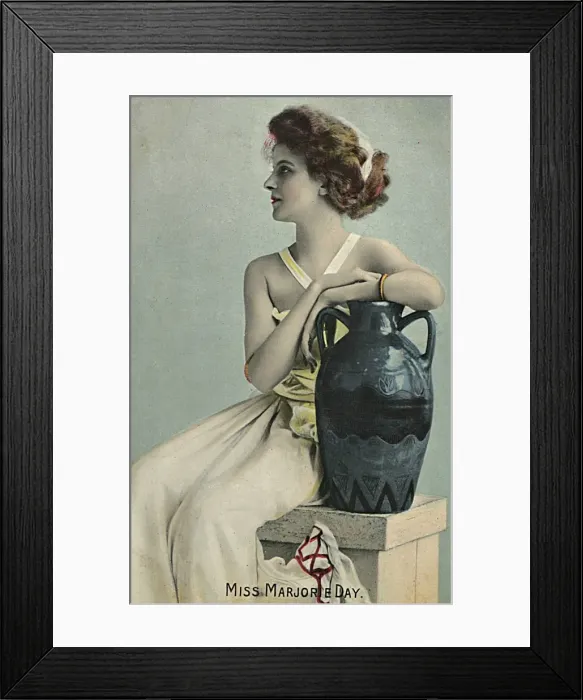 Framed Print : Miss Marjorie Day Framed Print : Miss Marjorie Day