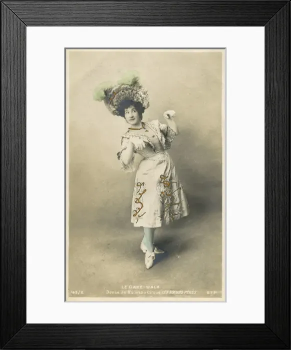 Framed Print : France - Dancing the Cake-Walk Framed Print : France - Dancing the Cake-Walk