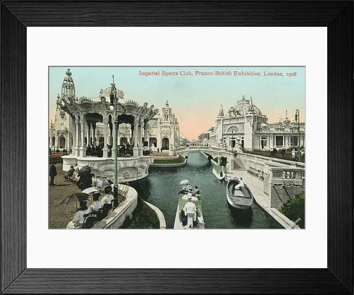 Framed Print : Imperial Sports Club - Franco-British Exhibition, London Framed Print : Imperial Sports Club - Franco-British Exhibition, London