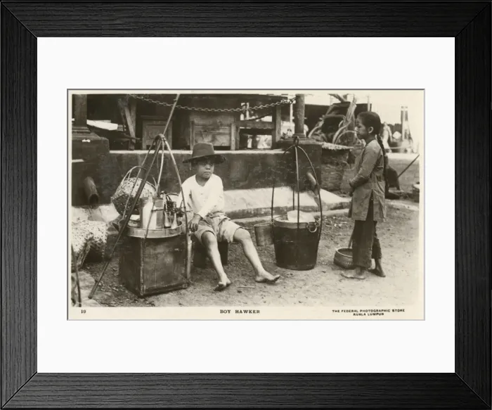 Framed Print : Boy Street Seller - Kuala Lumpur, Indonesia Framed Print : Boy Street Seller - Kuala Lumpur, Indonesia