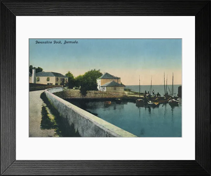 Framed Print : Devonshre Dock, Bermuda, Atlantic Ocean Framed Print : Devonshre Dock, Bermuda, Atlantic Ocean