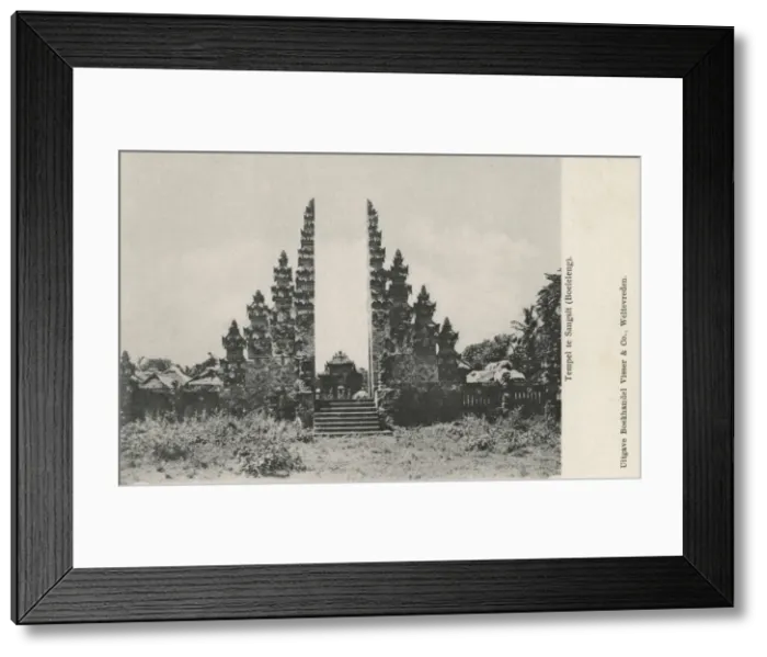 Framed Print : Bali, Indonesia - Pura Beji Temple at Sangsit Framed Print : Bali, Indonesia - Pura Beji Temple at Sangsit