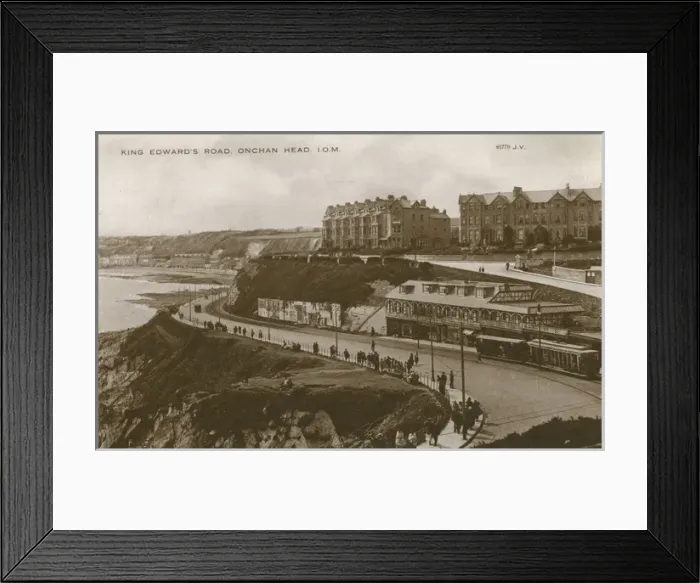 Framed Print : Onchan Head, Isle of Man - King Edwards Road Framed Print : Onchan Head, Isle of Man - King Edwards Road