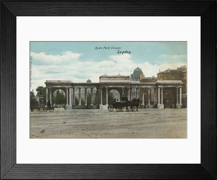 Framed Print : Hyde Park Corner, London Framed Print : Hyde Park Corner, London