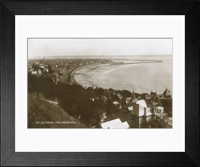 Framed Print : General view of Le Havre, Normandy, France Framed Print : General view of Le Havre, Normandy, France