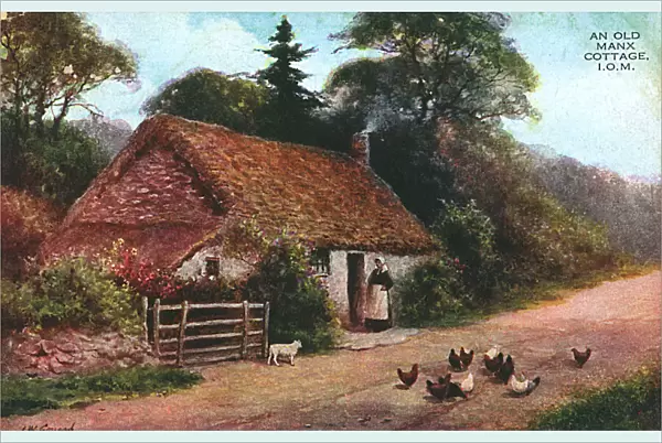 An Old Manx Cottage - Isle of Man