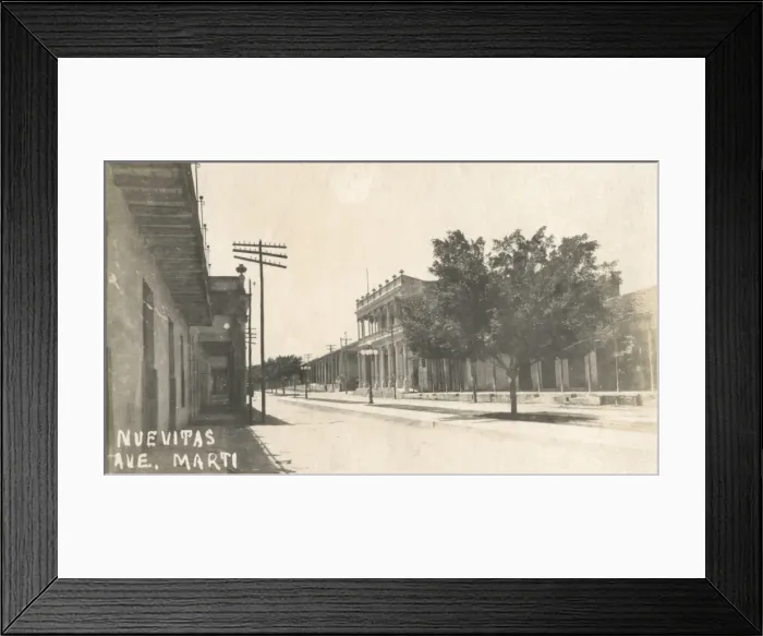 Framed Print : Marti, Cuba - Nuevitas Avenue Framed Print : Marti, Cuba - Nuevitas Avenue