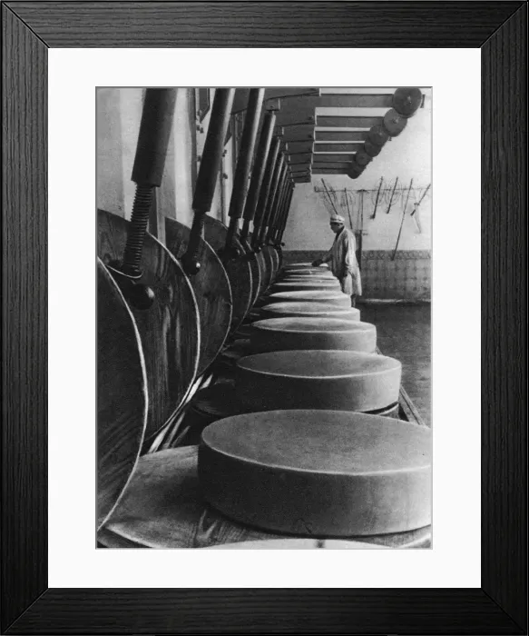 Framed Print : Soviet Armenia - Cheese Factory Framed Print : Soviet Armenia - Cheese Factory