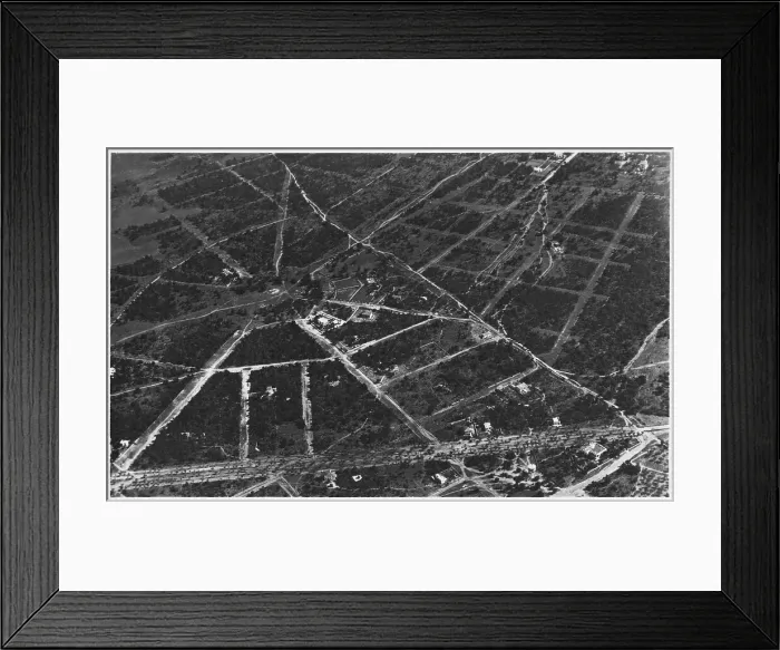 Framed Print : Proposed location for the 1932 Athens Exhibition