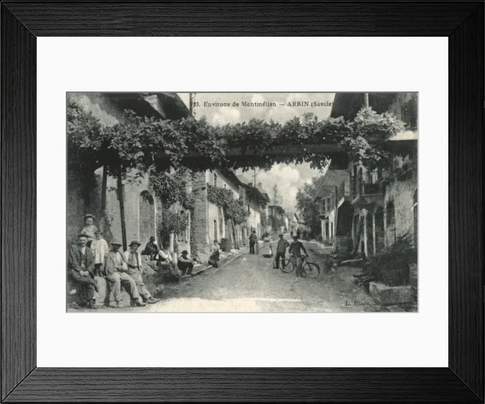 Framed Print : Arbin, Savoy, France Framed Print : Arbin, Savoy, France