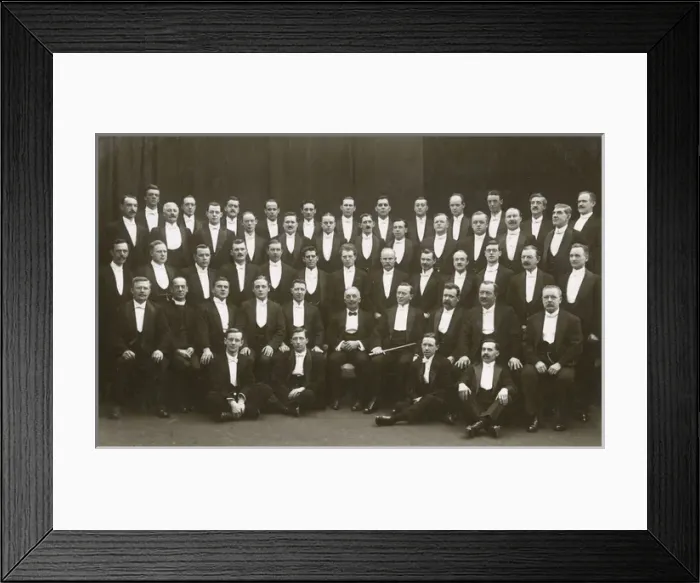 Framed Print : Huddersfield, West Yorkshire - 50-voice Male Choir Framed Print : Huddersfield, West Yorkshire - 50-voice Male Choir