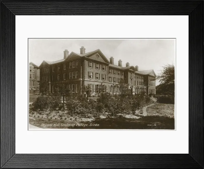 Framed Print : Bronte Hall, Teacher Training College, Leeds Framed Print : Bronte Hall, Teacher Training College, Leeds