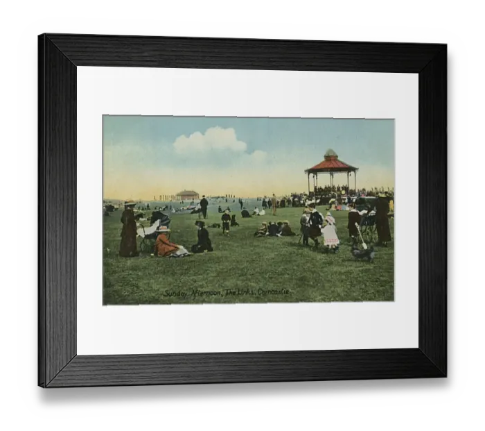 Framed Print : Sunday Afternoon on the Links, Carnoustie, Scotland Framed Print : Sunday Afternoon on the Links, Carnoustie, Scotland