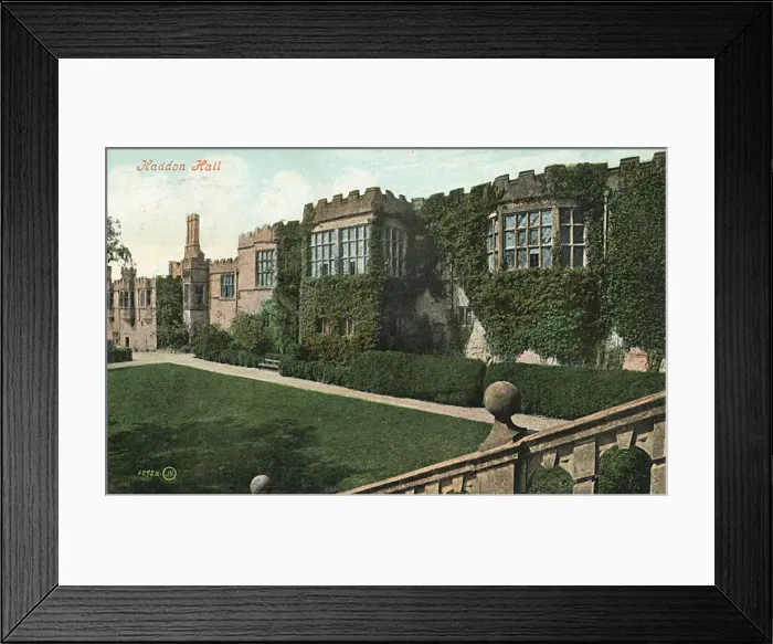 Framed Print : Haddon Hall - Exterior Framed Print : Haddon Hall - Exterior