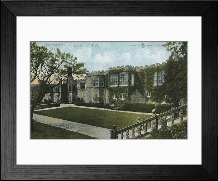 Framed Print : Haddon Hall - Exterior Framed Print : Haddon Hall - Exterior
