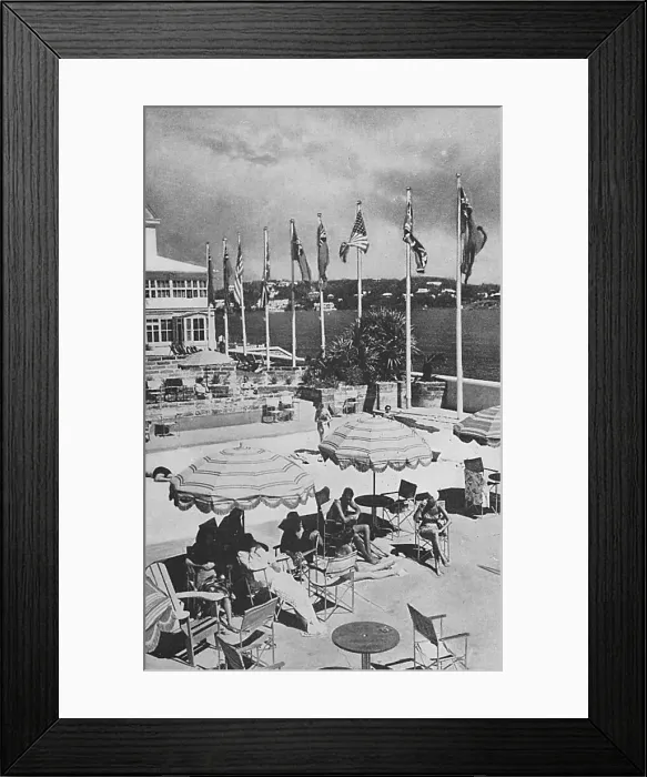 Framed Print : The Princess Hotel, Hamilton, Bermuda Framed Print : The Princess Hotel, Hamilton, Bermuda