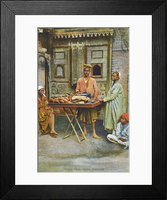Framed Print : Street Baker - Cairo, Egypt Framed Print : Street Baker - Cairo, Egypt