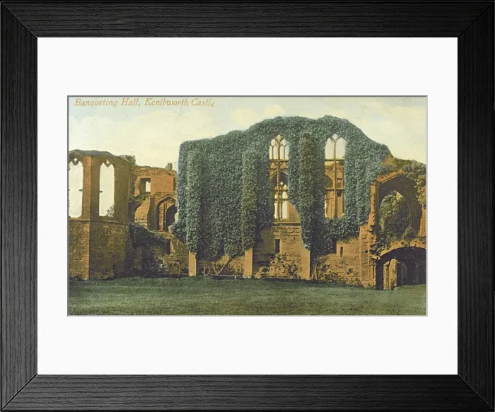 Framed Print : Banqueting Hall, Kenilworth Castle, Warwickshire Framed Print : Banqueting Hall, Kenilworth Castle, Warwickshire
