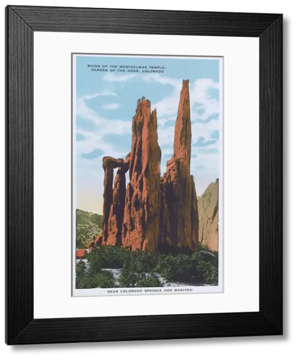 Framed Print : Montezumas Temple - Rock Formation Framed Print : Montezumas Temple - Rock Formation