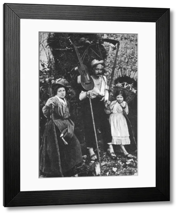 Framed Print : Italian / Swiss border - Ticino Family - Lake Como Framed Print : Italian / Swiss border - Ticino Family - Lake Como