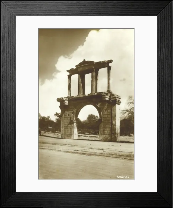 Framed Print : The Arch of Hadrian, Athens, Greece Framed Print : The Arch of Hadrian, Athens, Greece