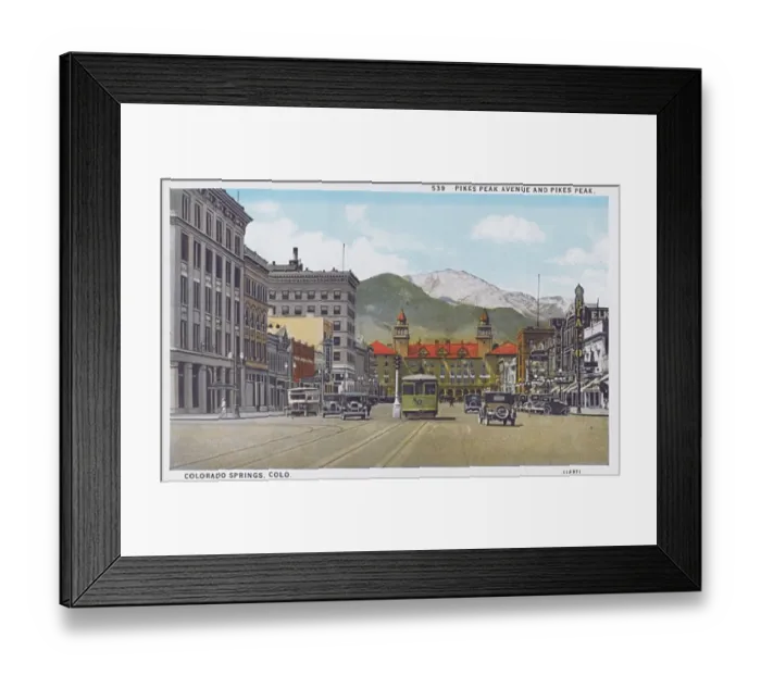 Framed Print : Colorado Springs, Colorado, USA Framed Print : Colorado Springs, Colorado, USA