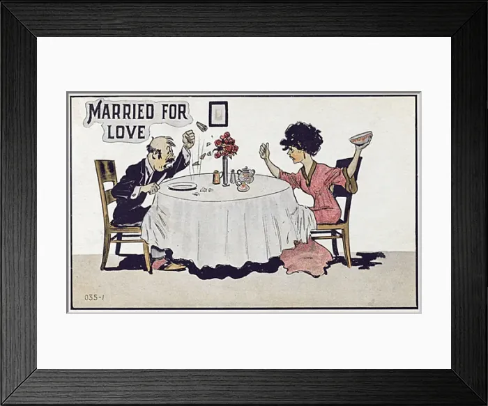 Framed Print : Married for Love Framed Print : Married for Love