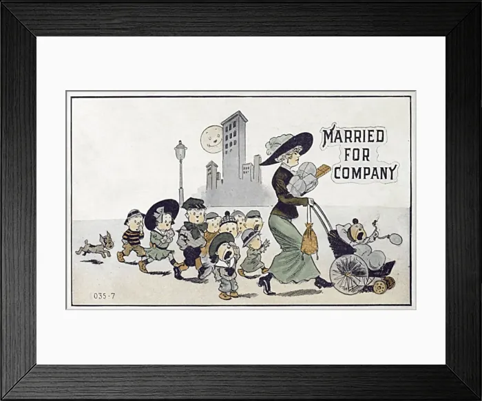 Framed Print : Married for Company Framed Print : Married for Company