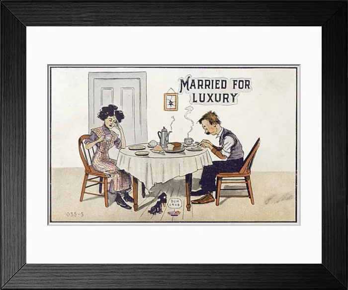 Framed Print : Married for Luxury Framed Print : Married for Luxury