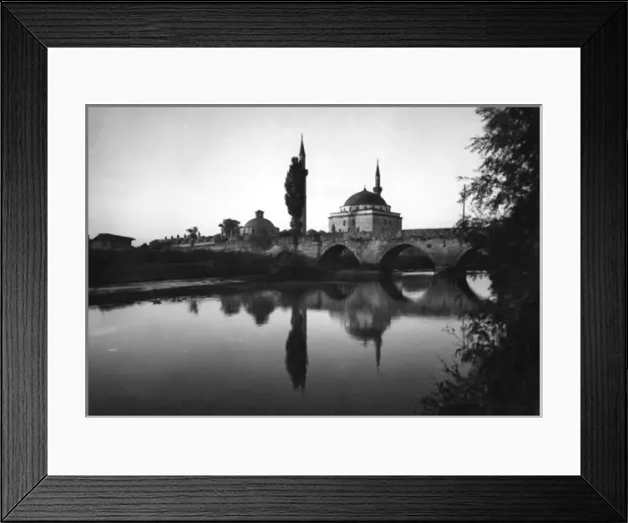 Framed Print : The Bayazit Bridge - Edirne, Turkey Framed Print : The Bayazit Bridge - Edirne, Turkey