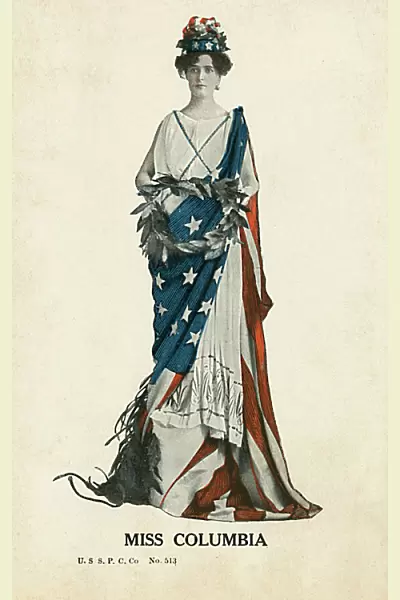 Miss Columbia - Personification of the USA