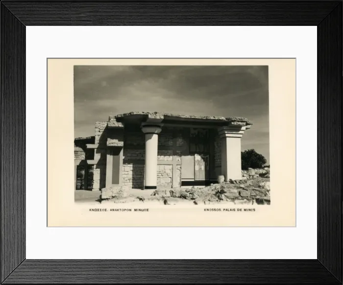 Framed Print : The Palace of Minos at Knossos, Crete Framed Print : The Palace of Minos at Knossos, Crete