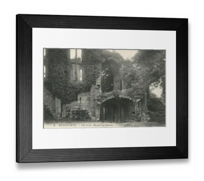 Framed Print : Kenilworth Castle - The Banqueting Chamber Framed Print : Kenilworth Castle - The Banqueting Chamber