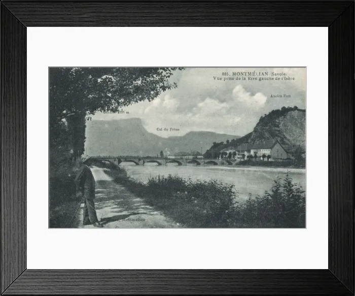 Framed Print : Montmelian, Savoie, France Framed Print : Montmelian, Savoie, France