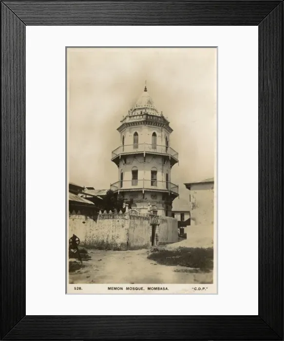 Framed Print : Memon Mosque, Mombasa, Kenya Framed Print : Memon Mosque, Mombasa, Kenya
