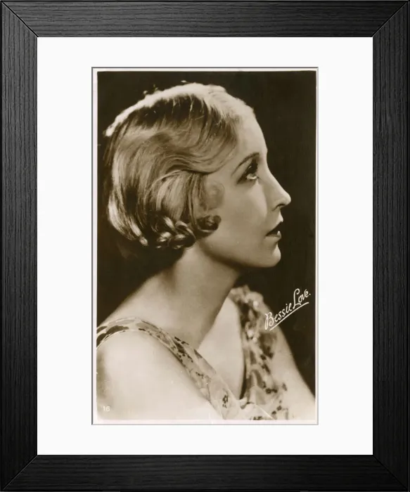 Framed Print : Texan Movie Star Bessie Love Framed Print : Texan Movie Star Bessie Love