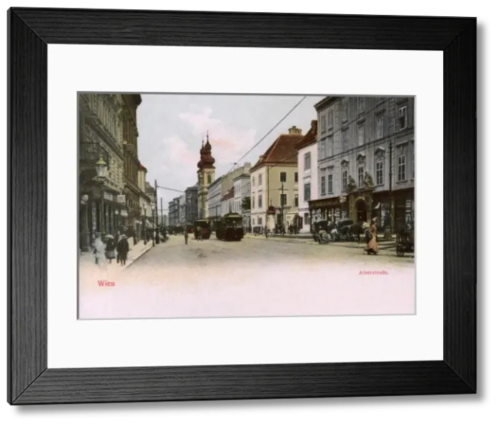 Framed Print : Vienna, Austria - Alserstasse Framed Print : Vienna, Austria - Alserstasse