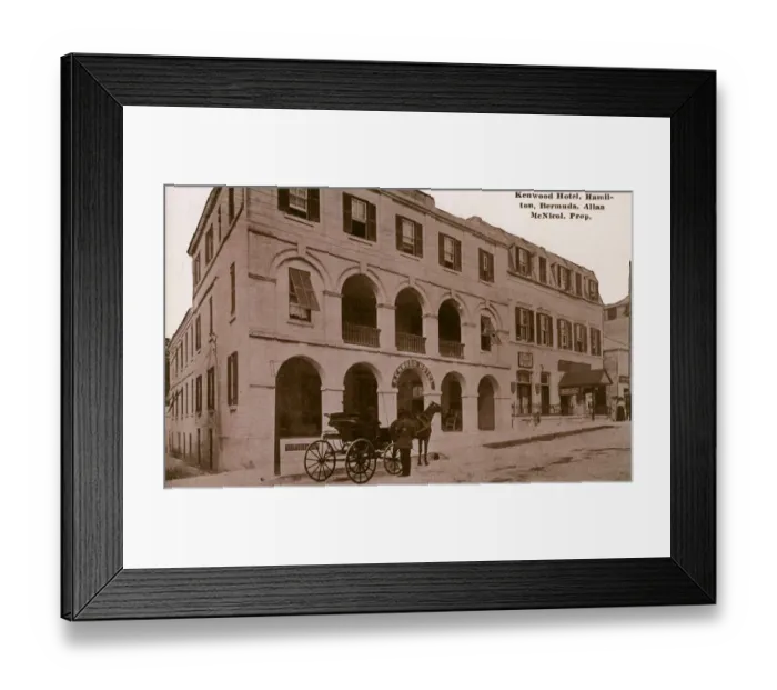 Framed Print : Kenwood Hotel, Hamilton, Bermuda Framed Print : Kenwood Hotel, Hamilton, Bermuda