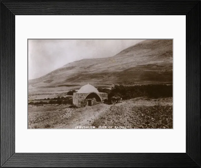 Framed Print : View of Rachels Tomb, near Bethlehem, Israel Framed Print : View of Rachels Tomb, near Bethlehem, Israel