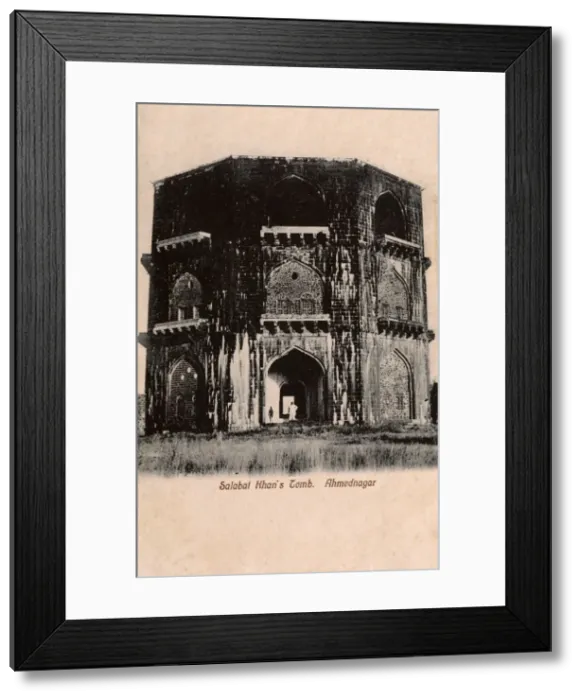 Framed Print : Salabat Khans Tomb, Ahmednagar, India Framed Print : Salabat Khans Tomb, Ahmednagar, India