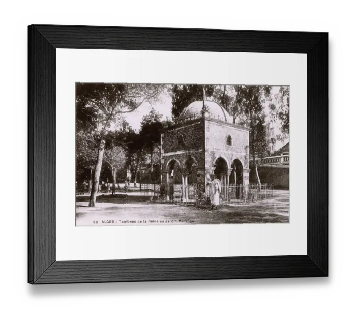 Framed Print : Queens Tomb in the Marengo Garden - Algiers, Algeria Framed Print : Queens Tomb in the Marengo Garden - Algiers, Algeria