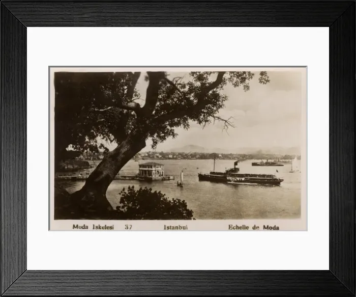 Framed Print : Moda, Istanbul - Constantinople Framed Print : Moda, Istanbul - Constantinople