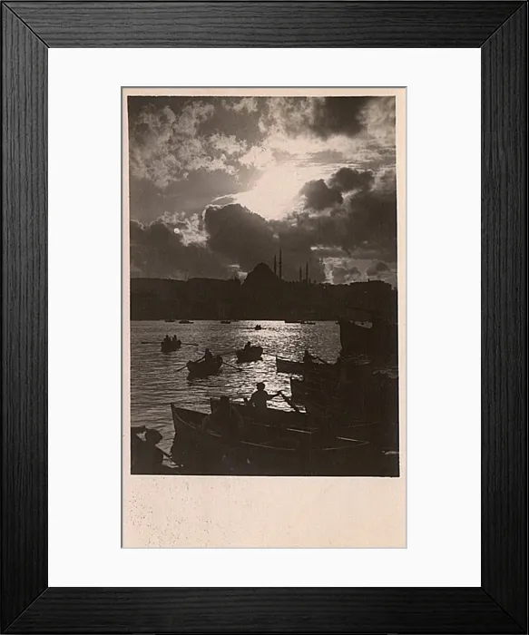 Framed Print : Suleymaniye Mosque viewed from the Golden Horn Framed Print : Suleymaniye Mosque viewed from the Golden Horn
