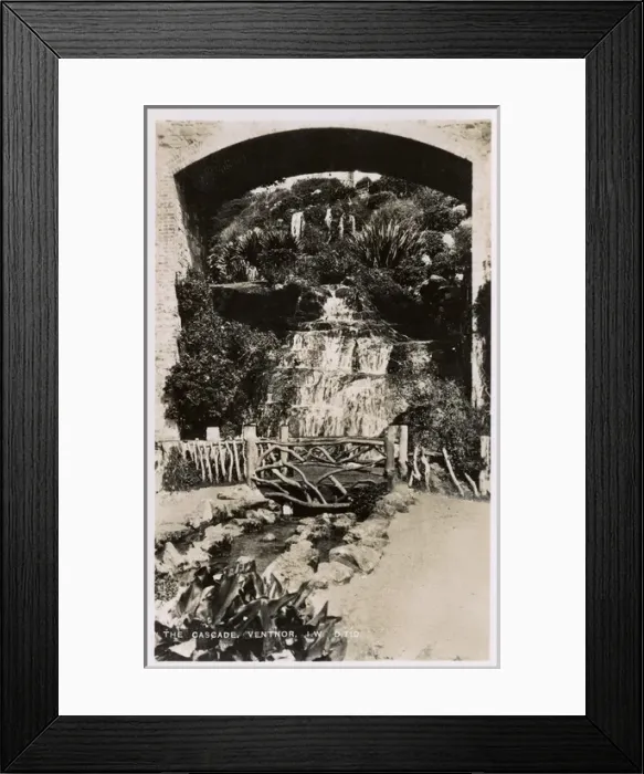 Framed Print : The Cascade - Ventnor, Isle of Wight Framed Print : The Cascade - Ventnor, Isle of Wight