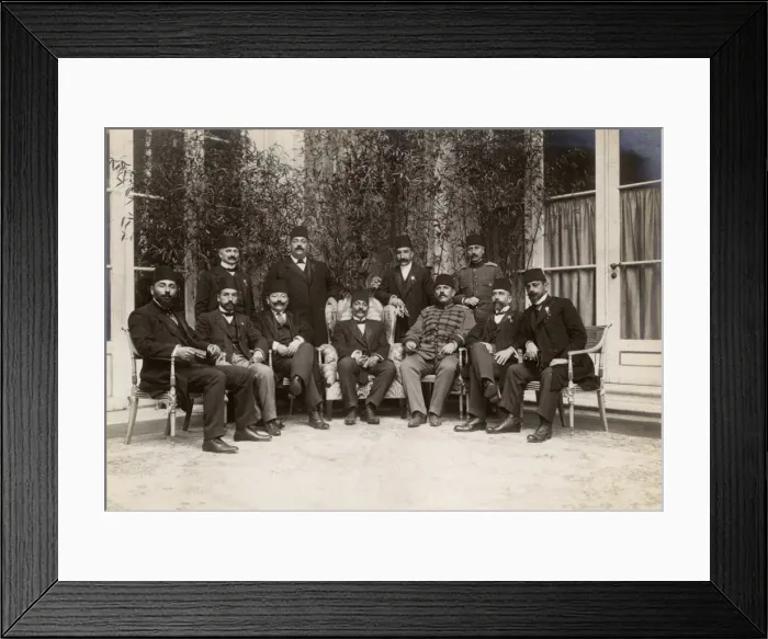 Framed Print : Visiting Turkish Delegation to Naples (Hotel Excelsior) Framed Print : Visiting Turkish Delegation to Naples (Hotel Excelsior)