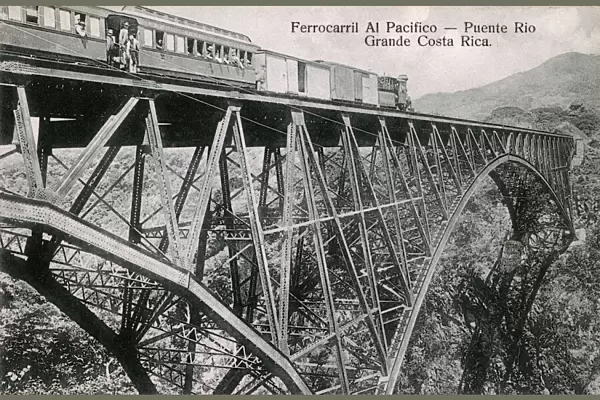 Pacific Railroad, Costa Rica - Puente Rio Grande