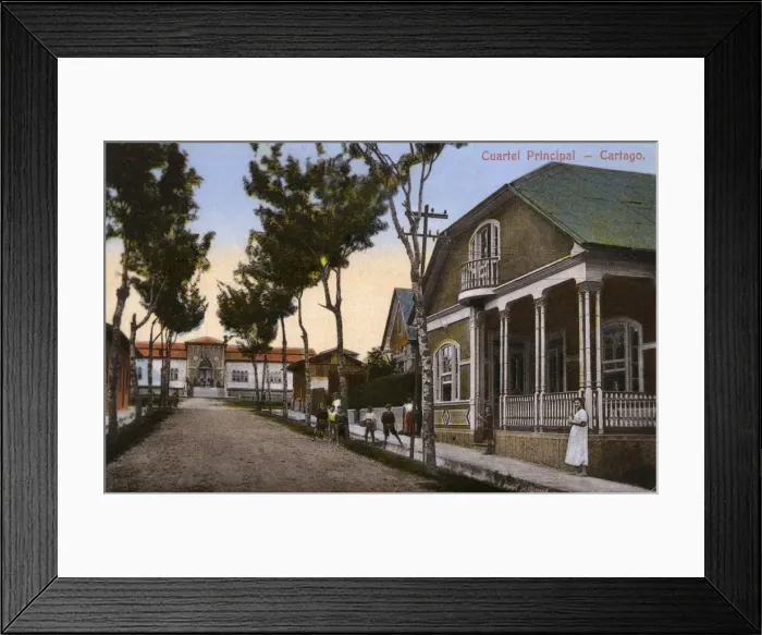 Framed Print : Cuartel Principal, Cartago, Costa Rica Framed Print : Cuartel Principal, Cartago, Costa Rica