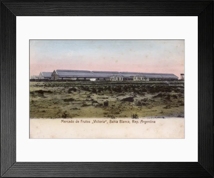 Framed Print : The huge Victoria Fruit Market - Bahia Blanca, Argentina Framed Print : The huge Victoria Fruit Market - Bahia Blanca, Argentina