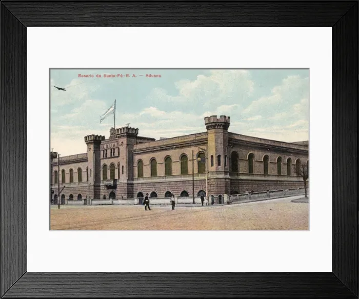 Framed Print : Rosario de Santa Fe, Argentina - Aduana (Customs) Framed Print : Rosario de Santa Fe, Argentina - Aduana (Customs)